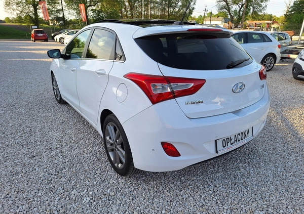 Hyundai I30 cena 39999 przebieg: 189300, rok produkcji 2016 z Nasielsk małe 667